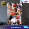 Allen Ezail Iverson The Cover Athlete Of NBA 2K25 2024 Print Art Poster and Canvas