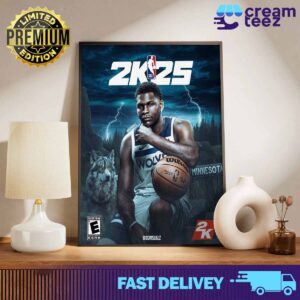 Anthony DeVante Edwards The Cover Athlete Of NBA 2K25 By Zgvisualz 2
