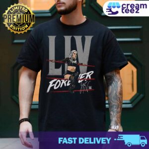 Black Shirt Liv Morgan Forever king and queen of the ring 2024 Merchandise