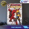 Deapool and Wolverine Avenger’s #17 Weapon X-Traction Variant Edition by Marvel Studios 2024 Print Art Poster and Canvas