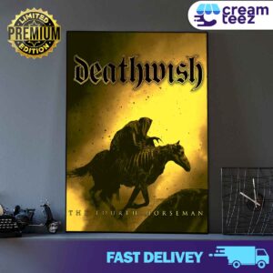 Deathwish Band’s Upcoming Album ‘The Fourth Horseman’ Set to Release on June 7th, 2024 Print Art Canvas And Poster