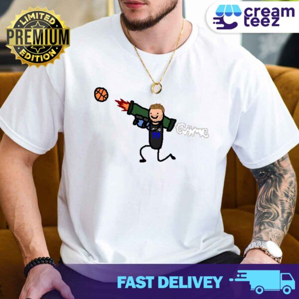 Luka Doncic of Slovenia National Basketball team and Bazooka Doncic Meme Art Shirt