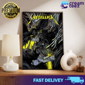 Metallica 72 Seasons inspired by Screaming Suicide and Crown of Barbed Wire Poster Art 2024 2