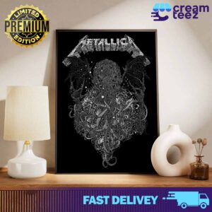 Metallica Limited edition re release of The Call of Ktulu poster Art 2024