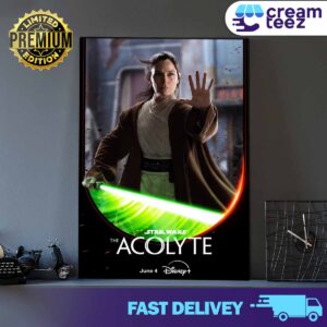 New character Indara Star Wars posters and descriptions for The Acolyte June 4 2024