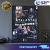 Atalanta BC Poster Art, defending champion UEFA Europa League 2023–24 Print Art Canvas And Poster