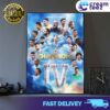 Manchester City Is Premier League Champions History Makers 4-In-A-Row 2020-2021 2021-2022 2022-23 2023-2024 Print Art Canvas And Poster