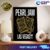 Pearl Jam With Deep Sea Diver Poster Night 1 At MGM Grand Garden Arena On May 18th In Las Vegas Nevada Las Vegas 2024 N2 By Munk One Print Art Canvas And Poster