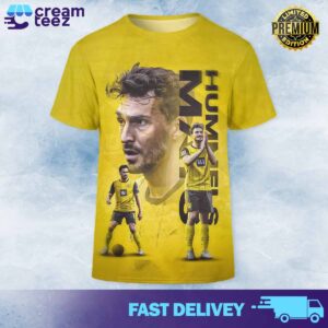 13 years of memories Thank you for everything Mats Hummels Thanks you for memories All Over Print 3D Tshirt