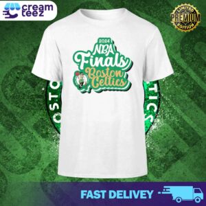 2024 NBA Finals Boston Celtics Basketball T-Shirt