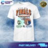2024 NBA Finals Celtics vs Mavericks Trophy T-Shirt