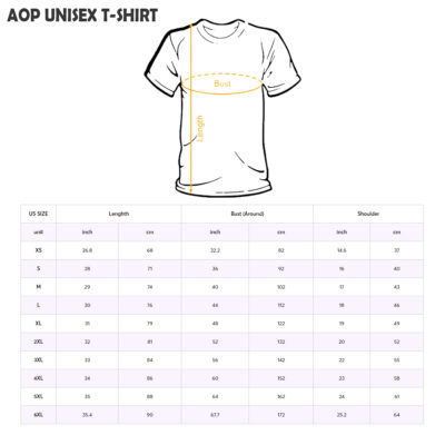 AOP Unisex T shirt