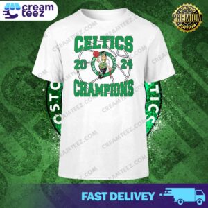 Boston Celtics 2024 Champions Logo T-Shirt