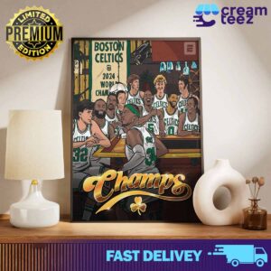 Boston Celtics legend board just played big Tatum and Brown are the latest to bring hardware back to Boston and congratulate the 2023 2024 NBA Finals champion Print Art Poster And Canvas