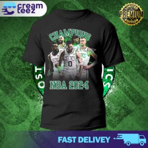 Champions 2024 Boston Celtics Players T-Shirt