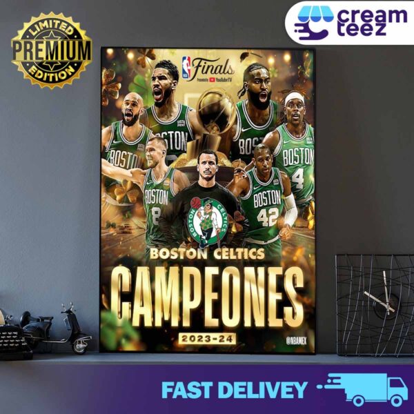 DAY 18 IS HERE! Boston Celtics, NBA CHAMPIONS and the biggest winning teams in history Print Art Poster And Canvas