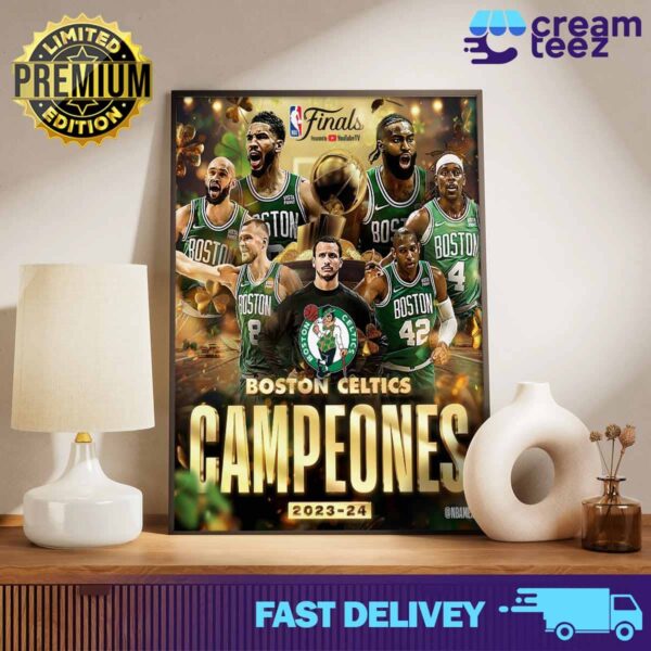 DAY 18 IS HERE! Boston Celtics, NBA CHAMPIONS and the biggest winning teams in history Print Art Poster And Canvas