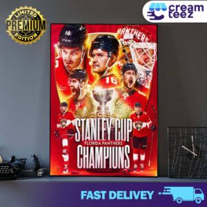Congratulations to the Florida Panthers as the official champions of the 2024 hockey tournament Print Art Poster And Canvas