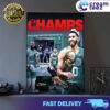 The Boston Celtics are Champions Once Again in Boston Monday Night June 17 2024 NBA Champions Print Art Poster and Canvas