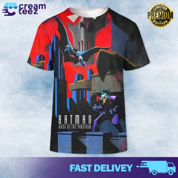 The new poster Flim Batman mask of the Phantasm All Over Print 3D T-Shirt