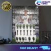 Hala Madrid Congratulations to the Real Madrid team who are officially champions of the UEFA Champions League in London Final 2024 Print Art Poster and Canvas