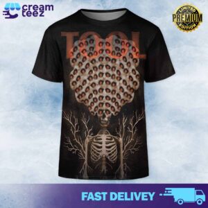 Tool effing Tool Tons of the Rock Festival on the Scream Stage limited merch Poster With Artwork From Felipe Froeder June 27 2024 All Over Print Tshirt Hoodie Sweatshirt 3D