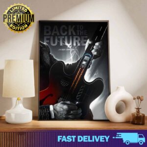 Back to the Future A Robert Zemeckis Flim art by PhaseRunner Print Art Poster And Canvas