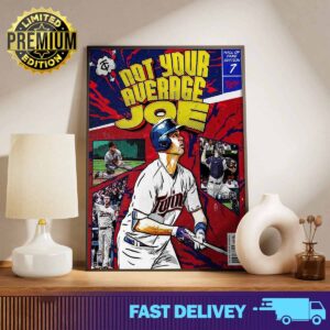 Congratulation Minnesota’s own Joe Mauer is officially a Hall of Fame Edition Twin 7 2024 Print Art Poster And Canvas