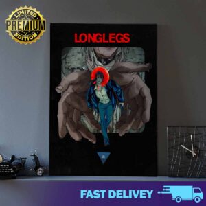 Incredible poster for Longlegs by Dave Scheele Print Art Poster And Canvas