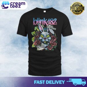 Official blink-182 Tshirt for today’s show at the Moda Center in Portland, OR