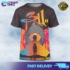 Limited Merchandise Poster  311 performs at Merriweather Post Pavilion in Columbia Md Sunday, August 4, 2024 All Over Print T-shirt 3D