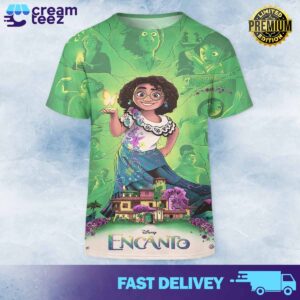 Disney’s Encanto merchandise Print All Over T-shirt 3D