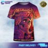 Metallica M72 North American Tour 2024 at Foxborough Poster Merchandise Limited Edition Thursday August 1 – Sunday August 4 2024 All Over Print Tshirt 3D