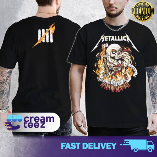 Metallica You Must Burn! Fifth Member T-shirt Limited Edition